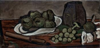喬治 勃拉尅 Still life with fruits 喬治 勃拉尅 Still life with fruits
